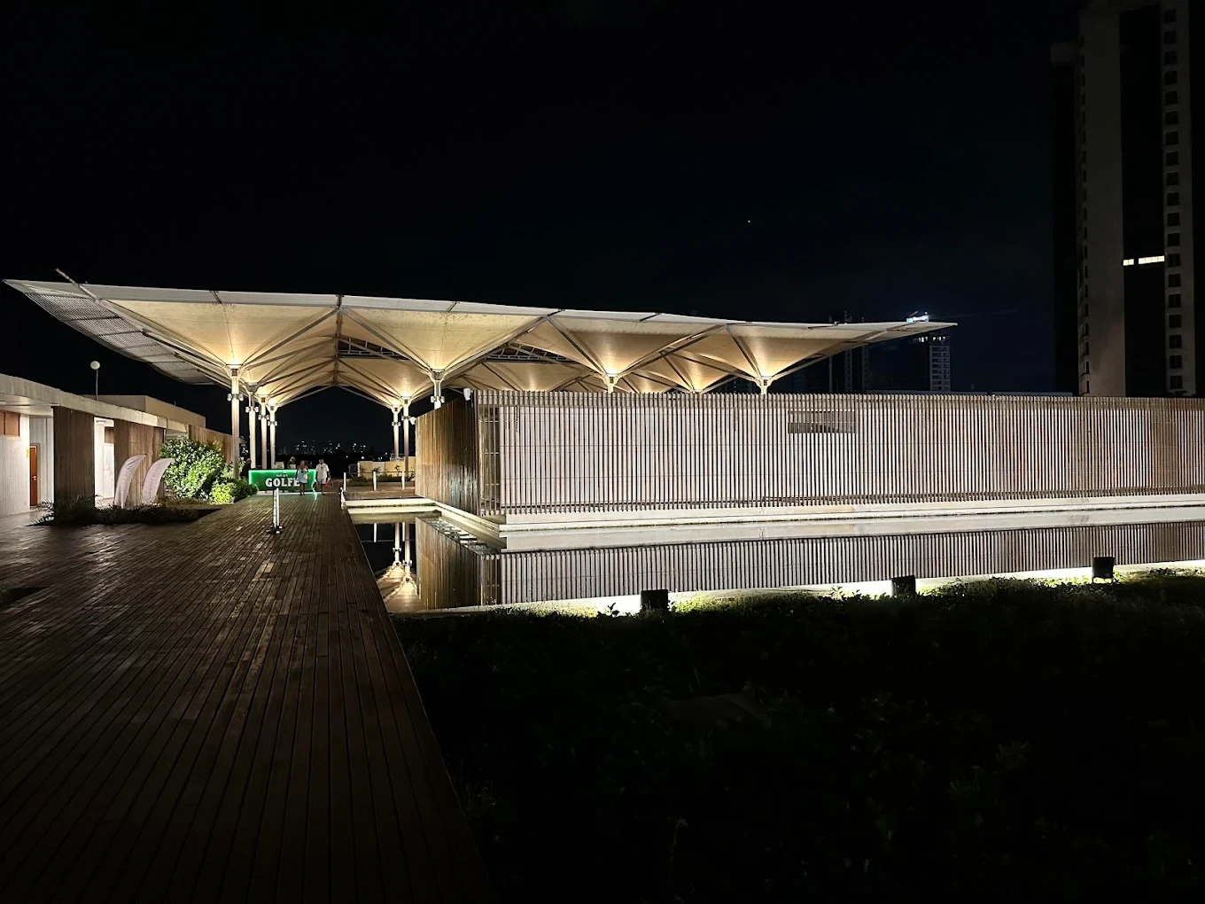 Sunset in Barra - View of the Golf Course - Image